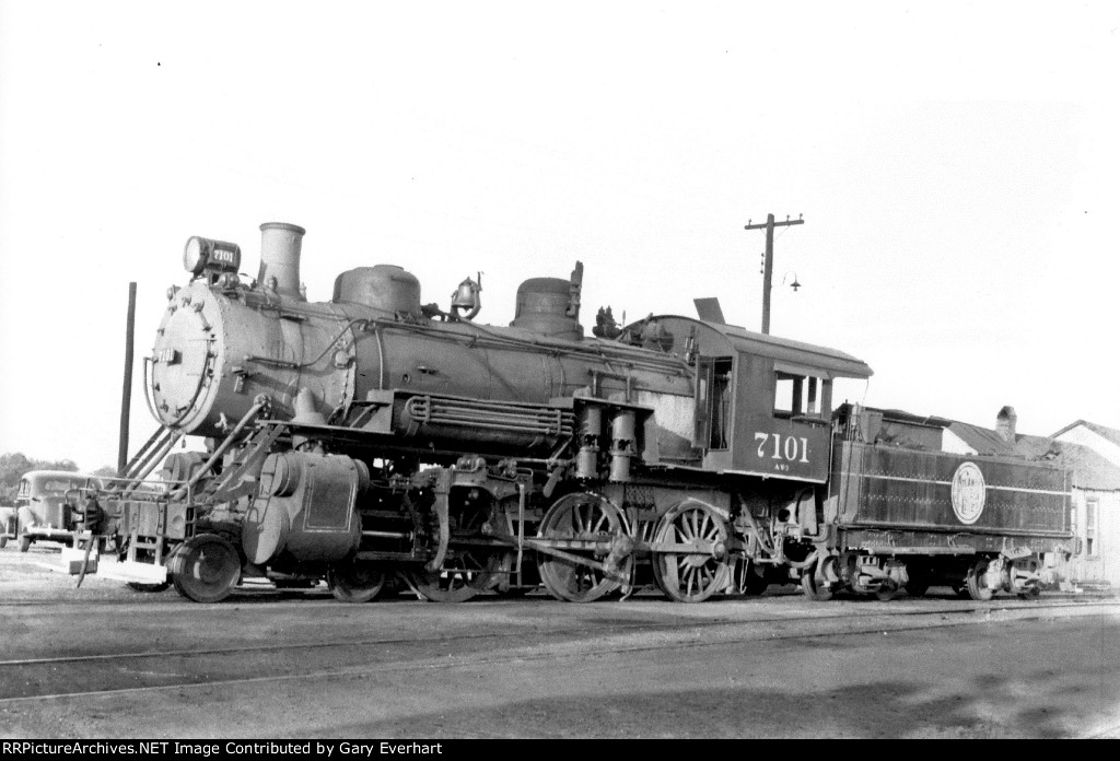 ACL 4-6-0 #7101 - Atlantic Coast Line